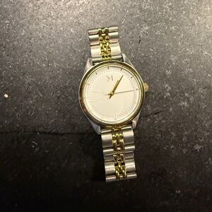 Gold and Silver Watch